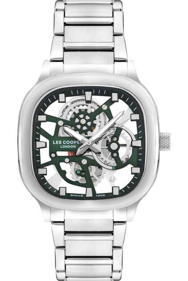 LEE COOPER Men's Analog Green Dial Watch - LC07974.370