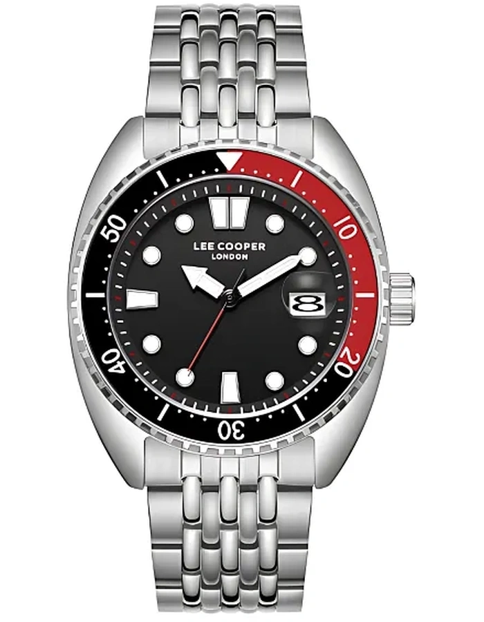 Buy LEE COOPER Men Analog Black Dial Watch - LC07997.350