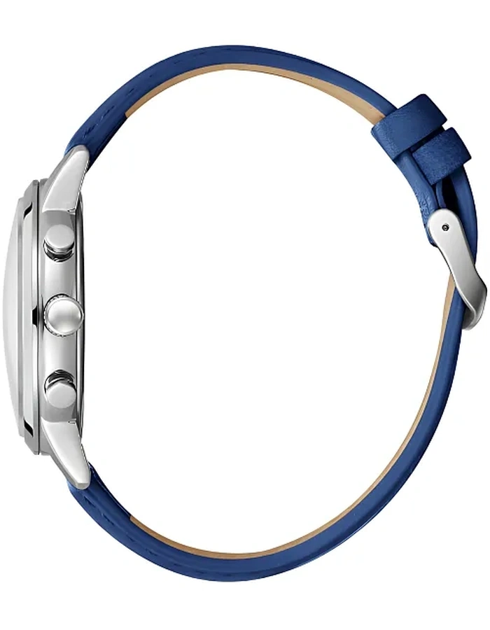LEE COOPER Orologio Uomo Multifunzione | Quadrante Blu Con Bracciale | LC07469.690 | Vetro Minerale - 2