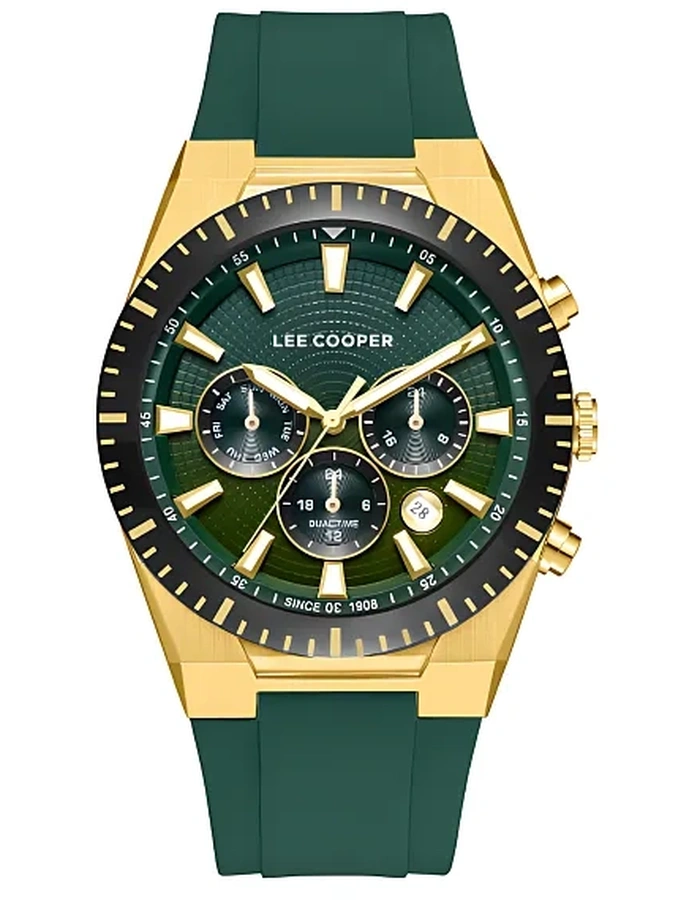 Buy LEE COOPER Men Multi Function Dark Green Dial Watch - LC08088.177