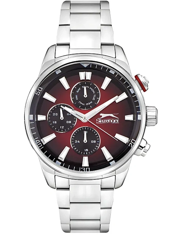 Buy Slazenger Men's Multi Function Red Dial Watch - SL.9.2272.2.06
